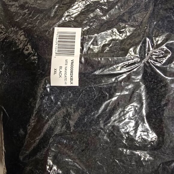 Vans Mens MTE Navigate SHERPA Jacket Black Size XXL 2XL VN000M2KBLK Brand NEW - Picture 7 of 12